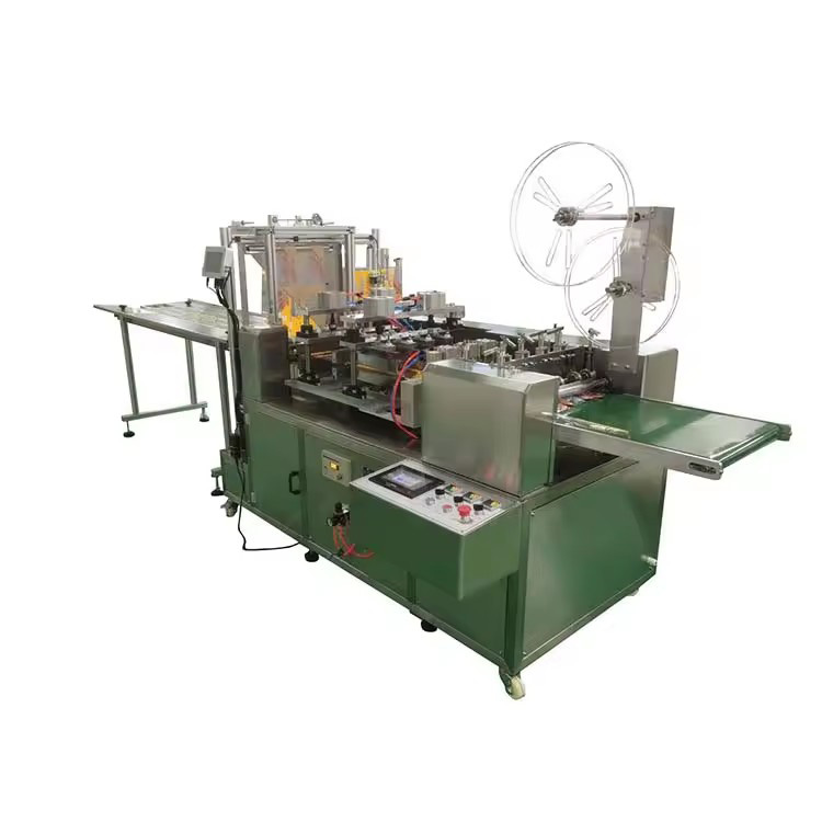 3 Lane Model Fish Type KF94 Face Mask Pakcaging Machine