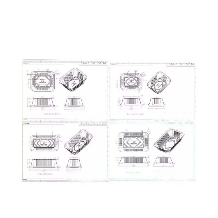 Aluminium Foil Container Multi-Cavities Mould