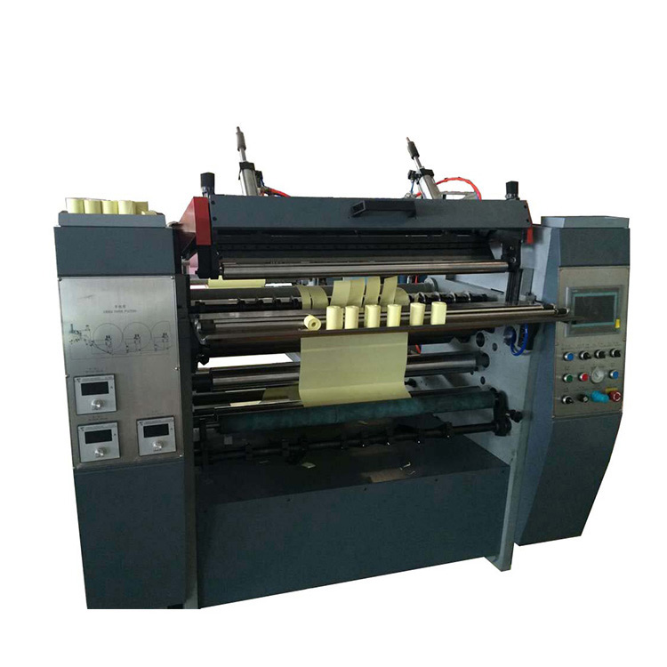 Automaitc 2 ply NCR paper slitting rewinding machine