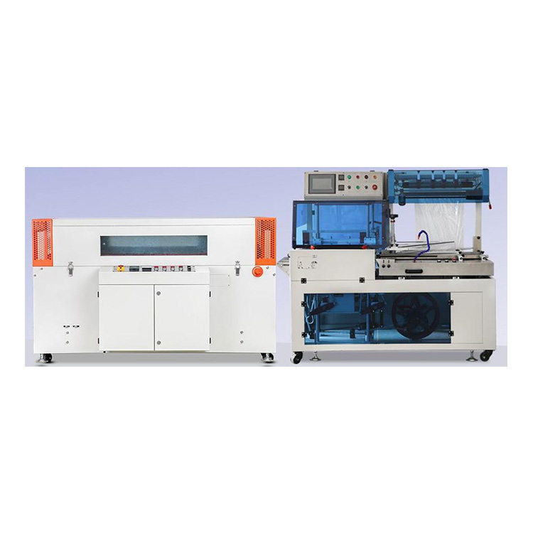 Cable shrinking packaging machine