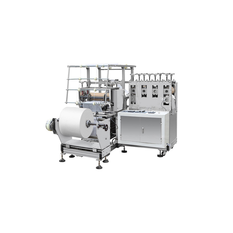 Disposable nonwoven shoe cover making machine