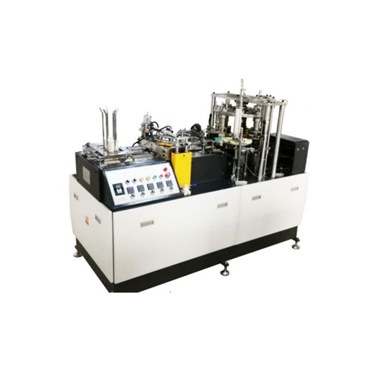 Disposable paper cup forming machine