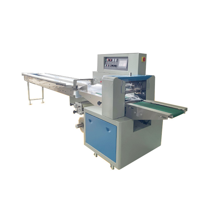 Flow wrap vegetable packaging machine