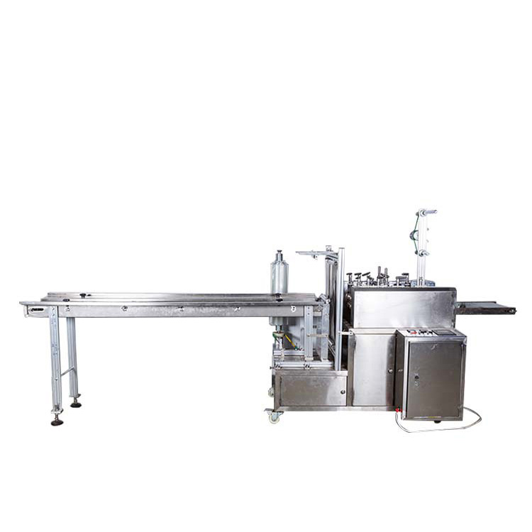 Four side seal finger brush up packaging machine