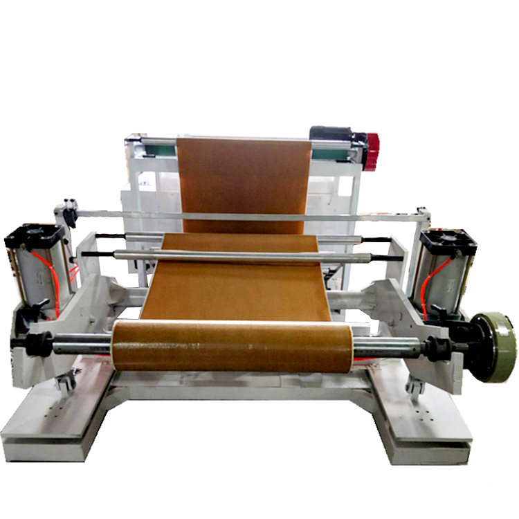 Nonwoven sheet cutting machine