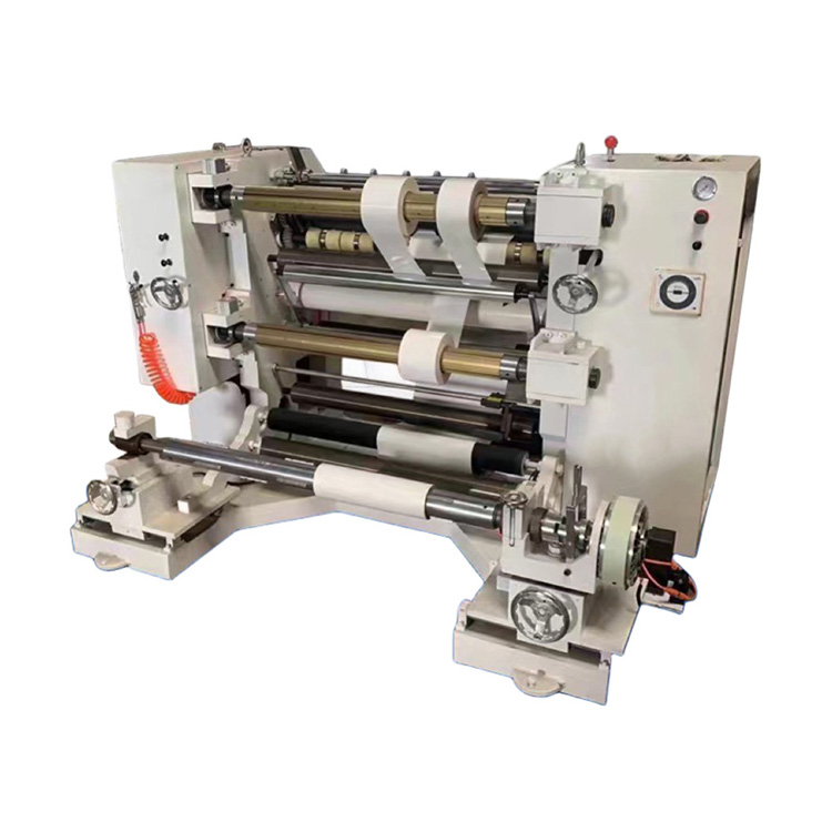 PP Plastic Roll Slitter Rewinder