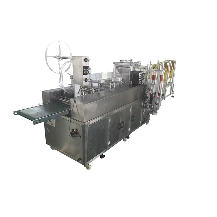 Plaster cutting and packaging machine