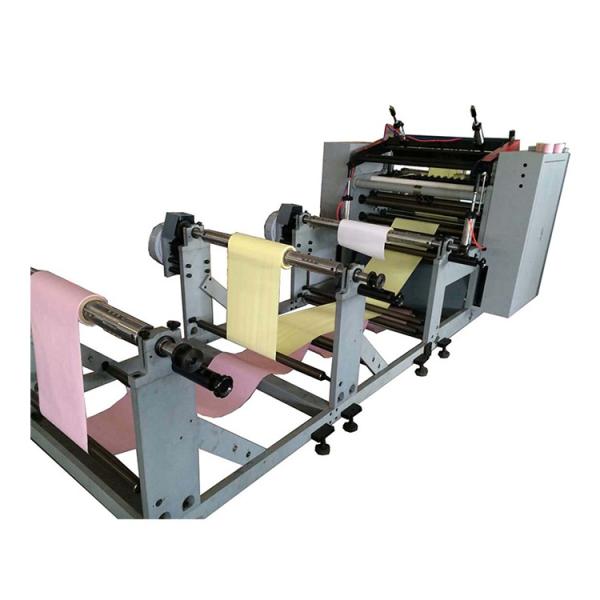 Automaitc 3 ply carbonless paper slitter rewinder