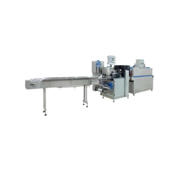 Automatic aluminum foil roll cling film roll baking paper roll shrink packaging machine