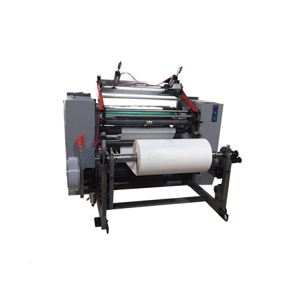 Automatic silicon paper slitter rewinder