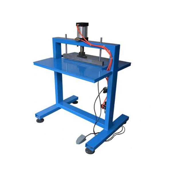 Manual saw blade fixing machine