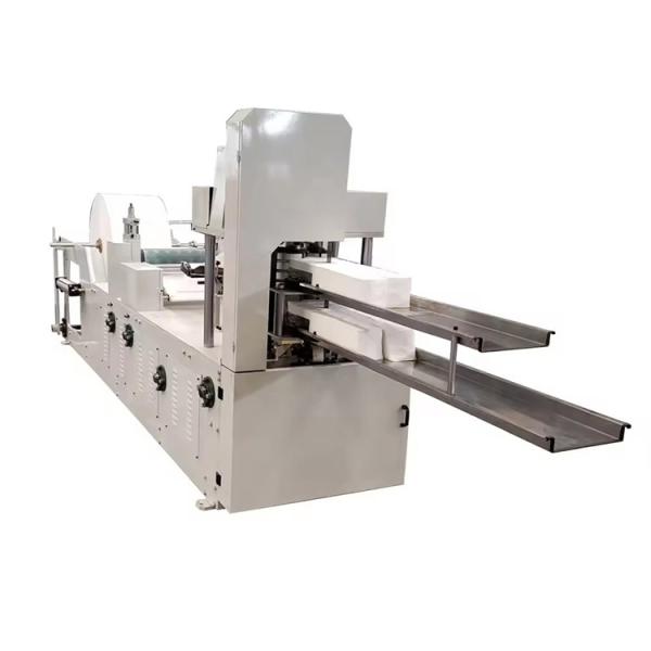 Noneoven tissue folding machine