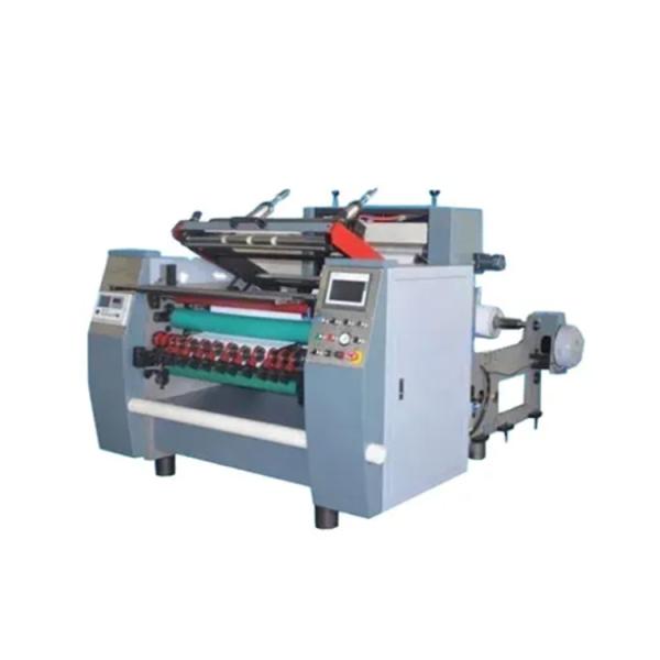 Thermal paper monochrome flexographic printing slitter rewinder